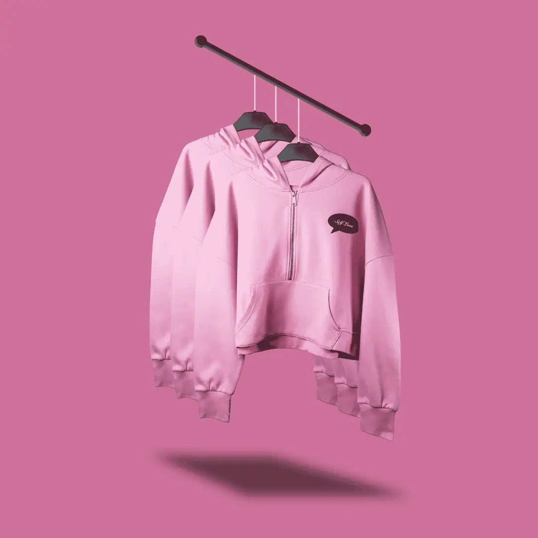 Self Love” Hoodie – Empowerment Pink Edition
