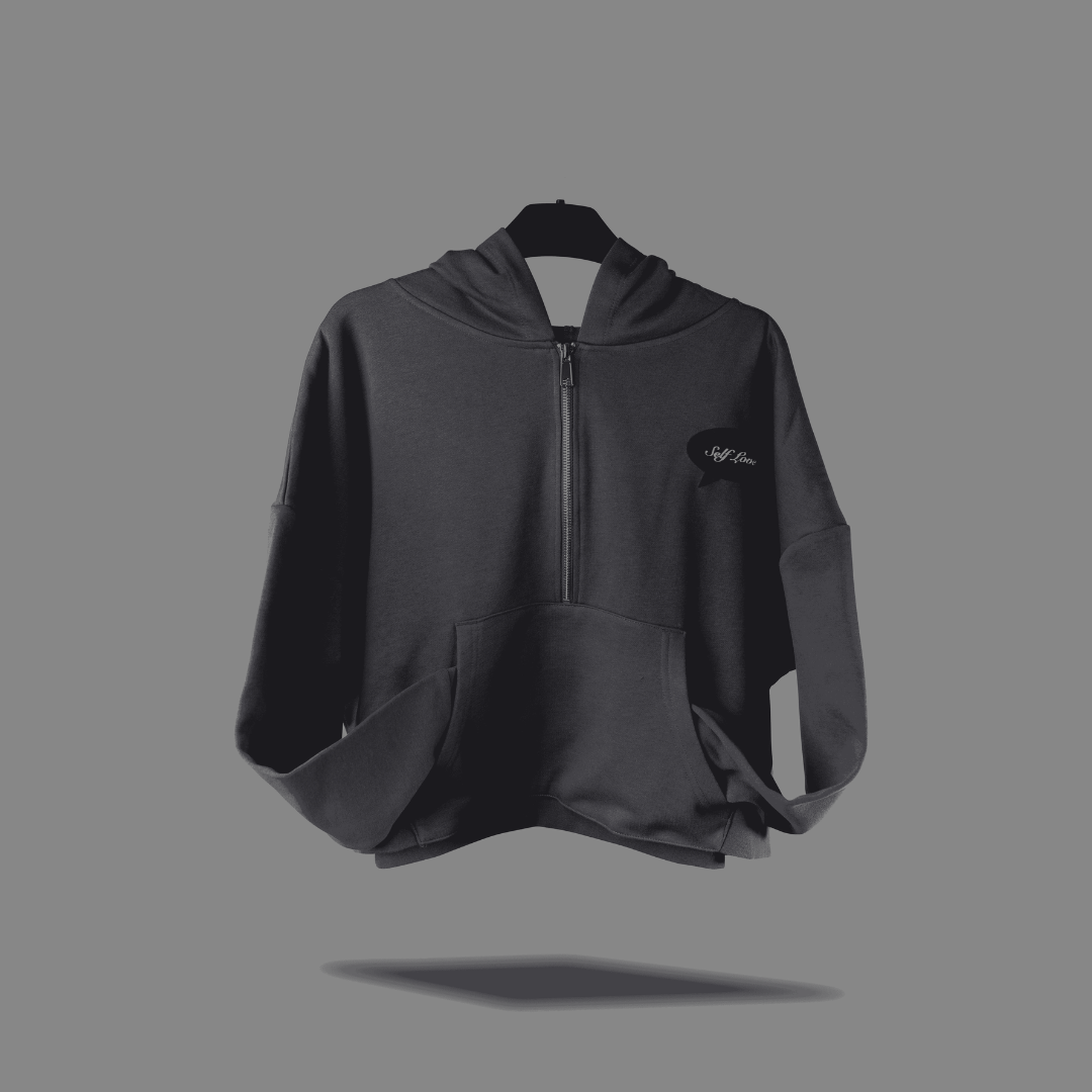 Self Love” Hoodie – Empowerment Grey Edition
