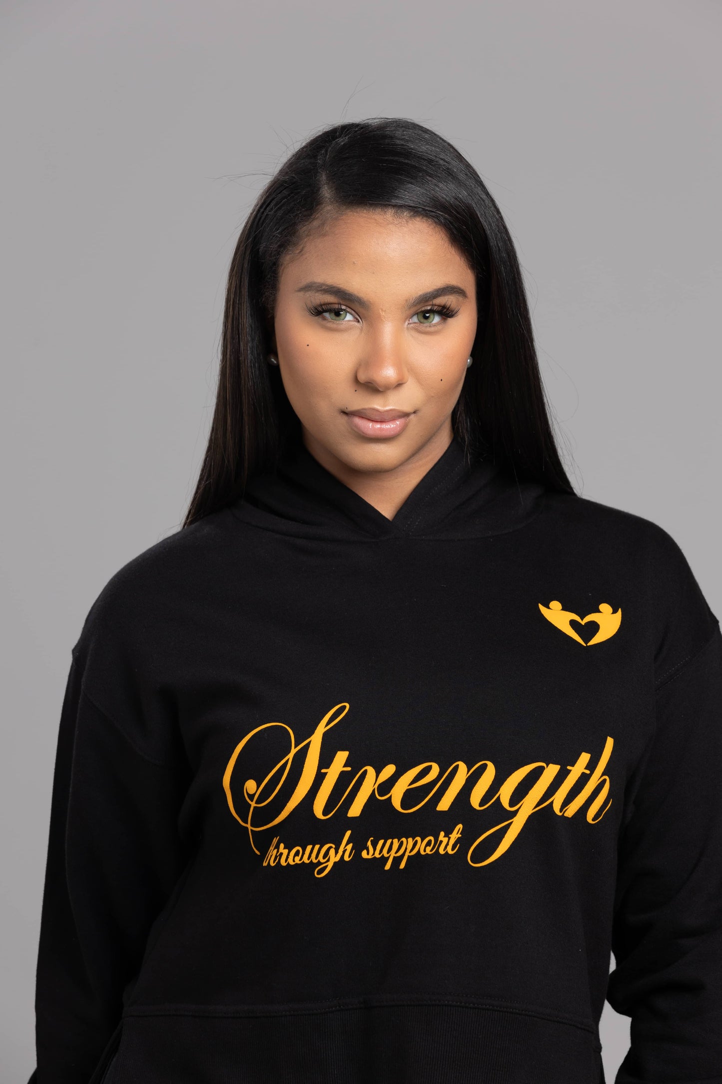 Strength Through Support” Hoodie – We Hold A Hand Edition