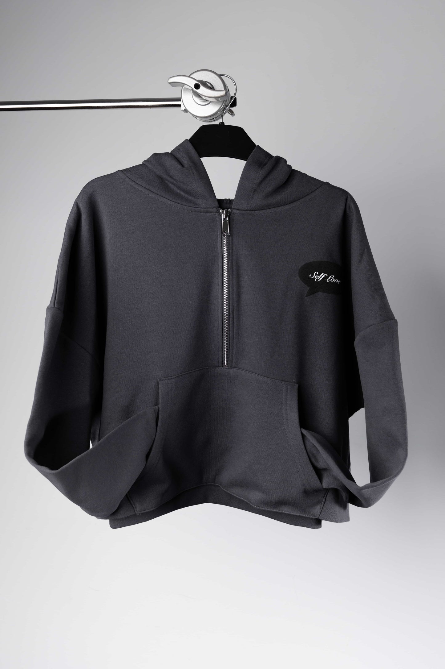 Self Love” Hoodie – Empowerment Grey Edition