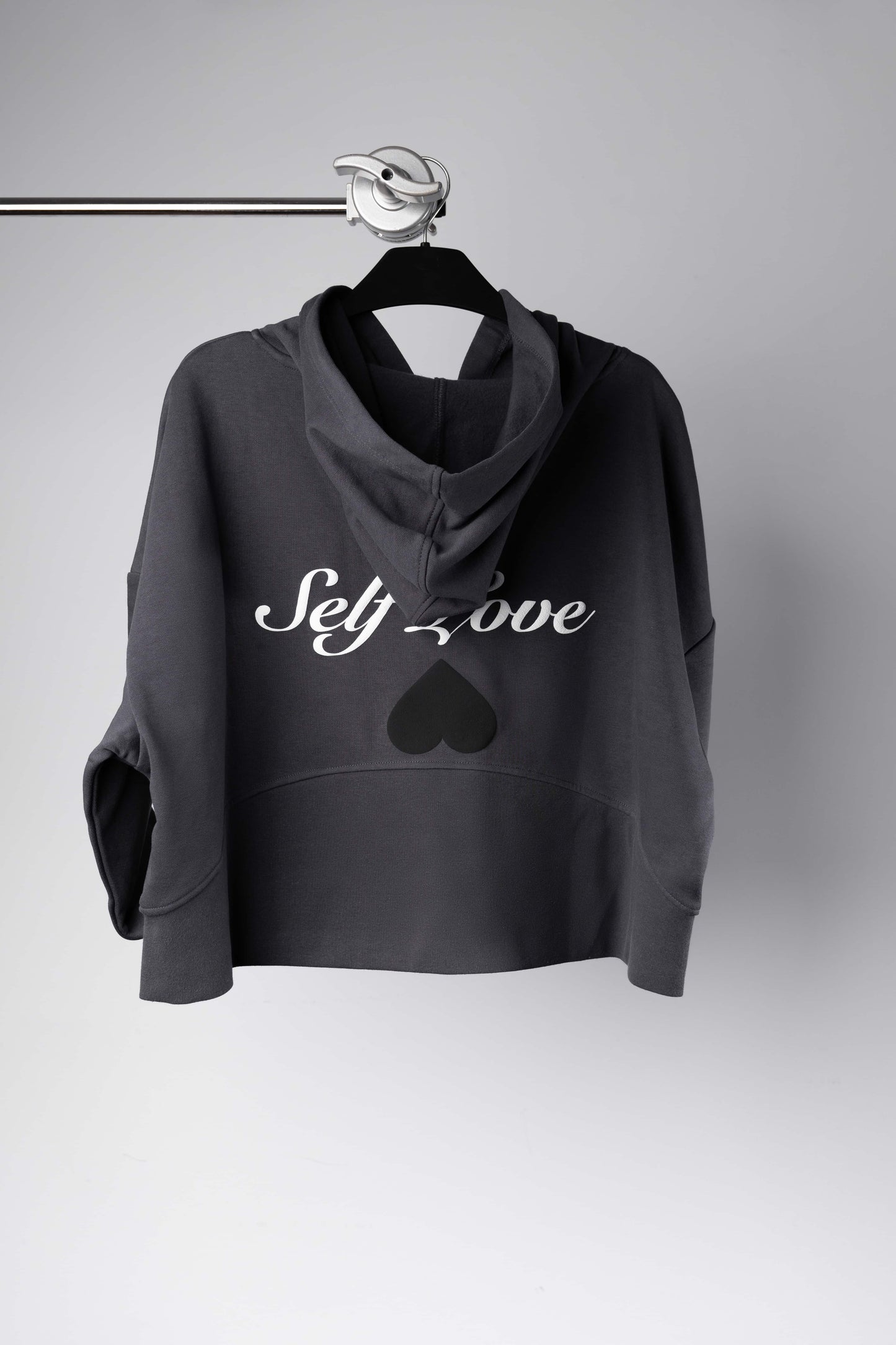 Self Love” Hoodie – Empowerment Grey Edition