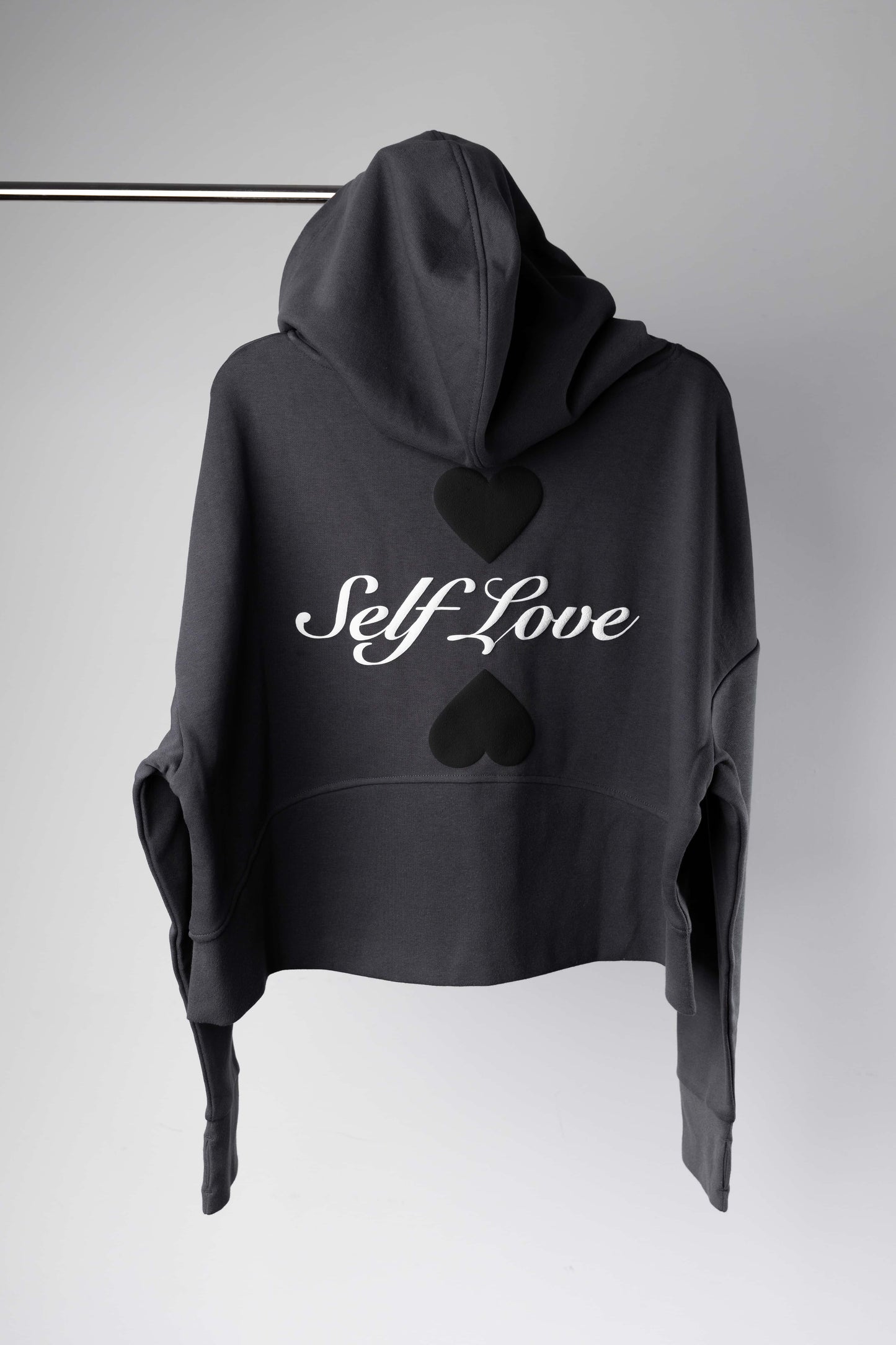 Self Love” Hoodie – Empowerment Grey Edition
