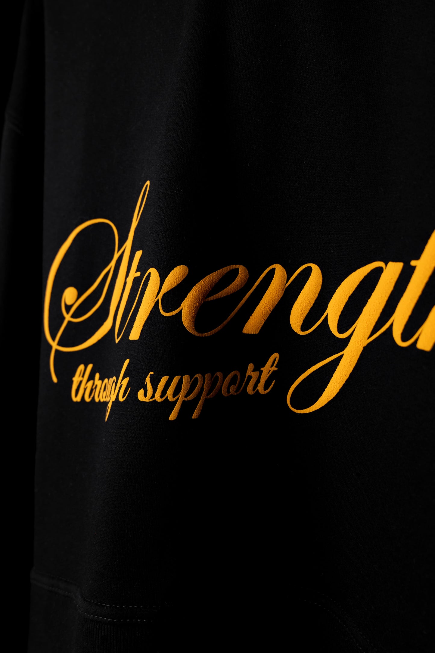 Strength Through Support” Hoodie – We Hold A Hand Edition