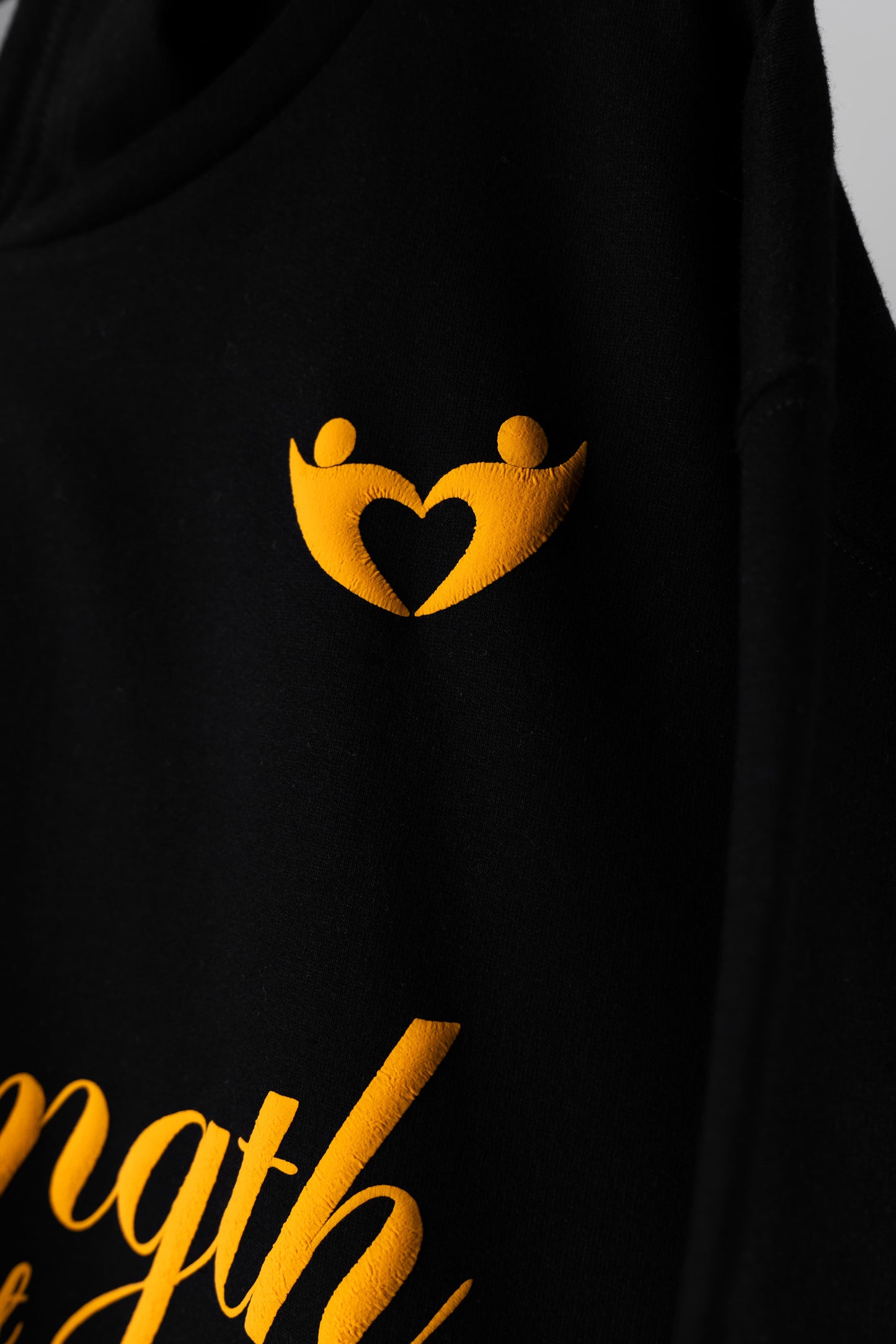 Strength Through Support” Hoodie – We Hold A Hand Edition