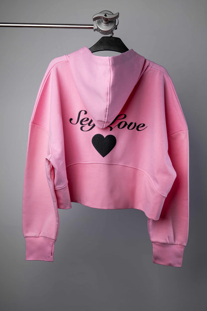 Self Love” Hoodie – Empowerment Pink Edition