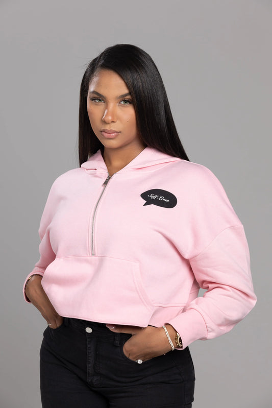 Self Love” Hoodie – Empowerment Pink Edition