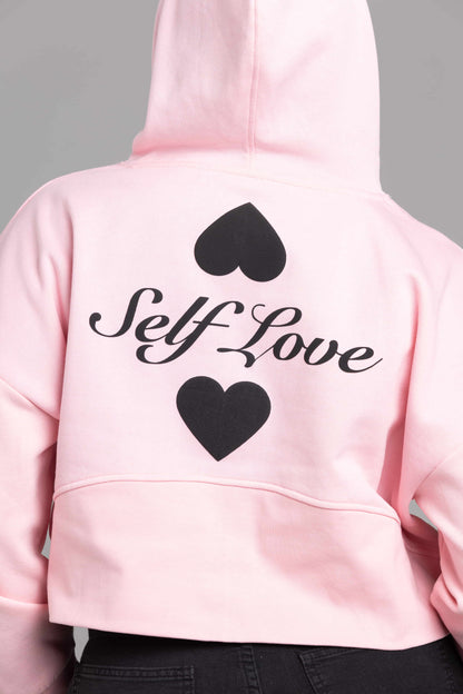 Self Love” Hoodie – Empowerment Pink Edition