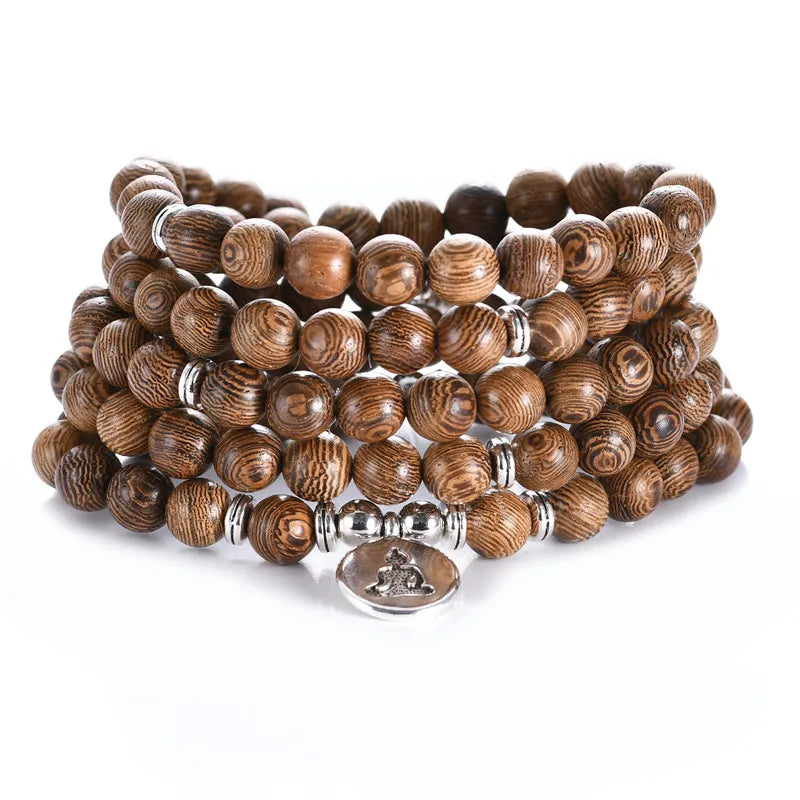 108 Beads Buddhist Mala Bracelet