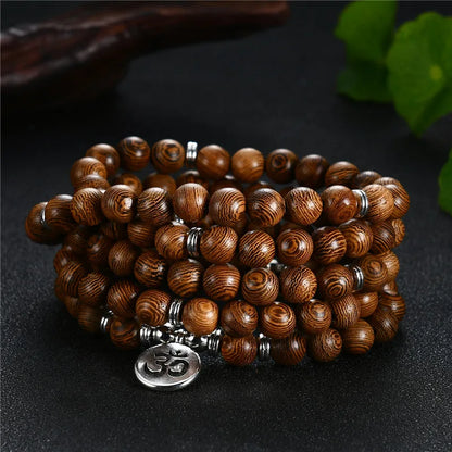 108 Beads Buddhist Mala Bracelet