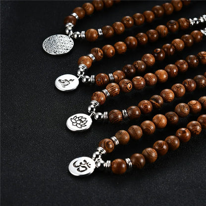 108 Beads Buddhist Mala Bracelet