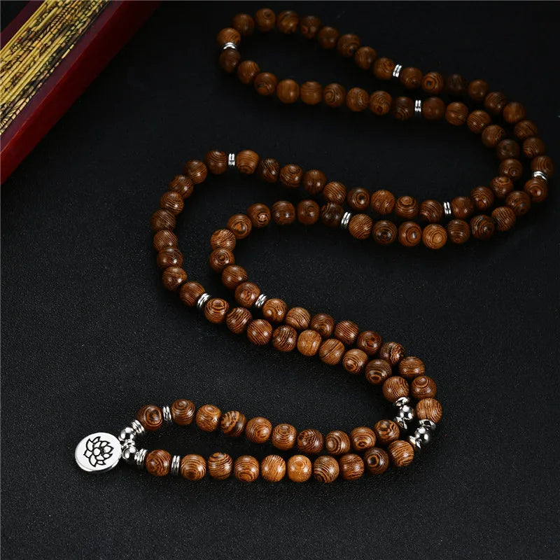 108 Beads Buddhist Mala Bracelet