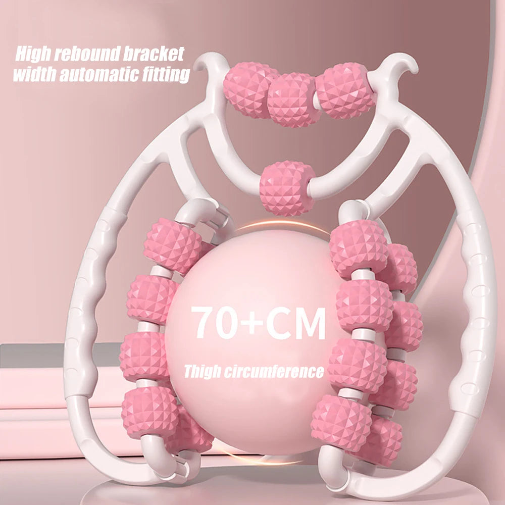 20-Wheel Annular Leg Clamp Massager