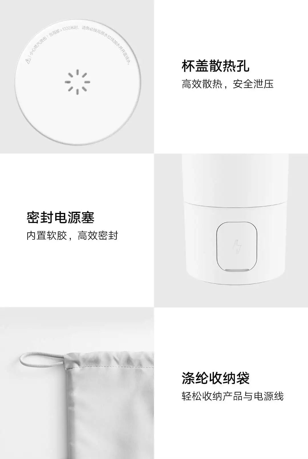 Xiaomi Mijia Portable Electric Heating Cup