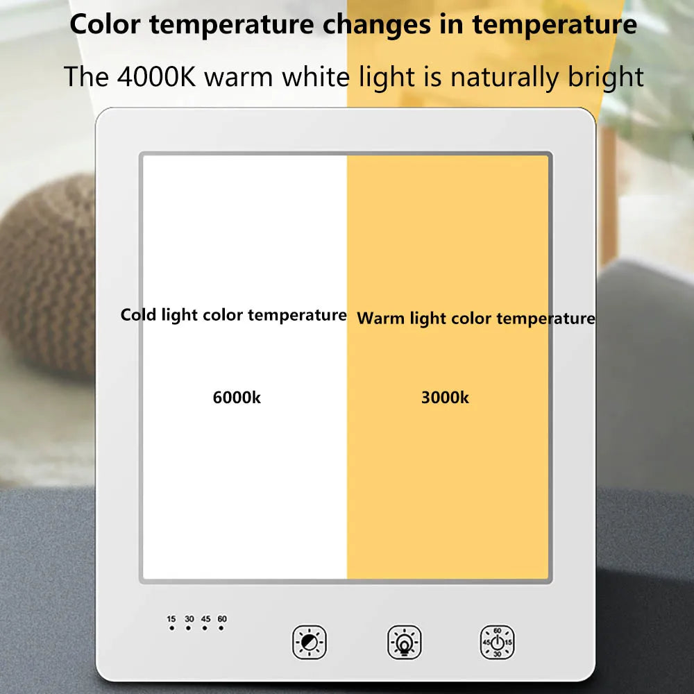 SAD LED Phototherapy Light