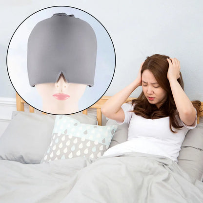 Gel Ice Headache &amp; Migraine Relief Hat