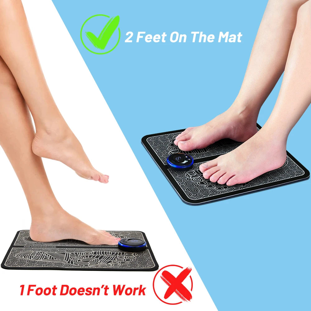 Electric EMS Foot Massager Pad