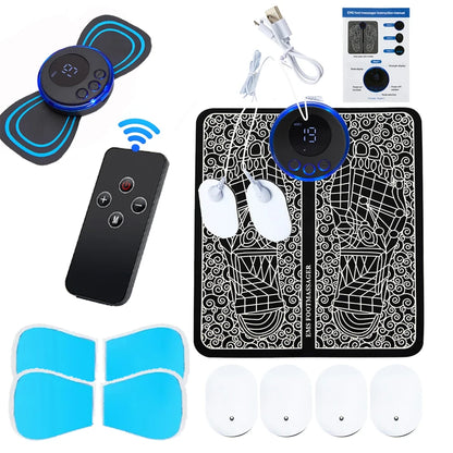 Electric EMS Foot Massager Pad