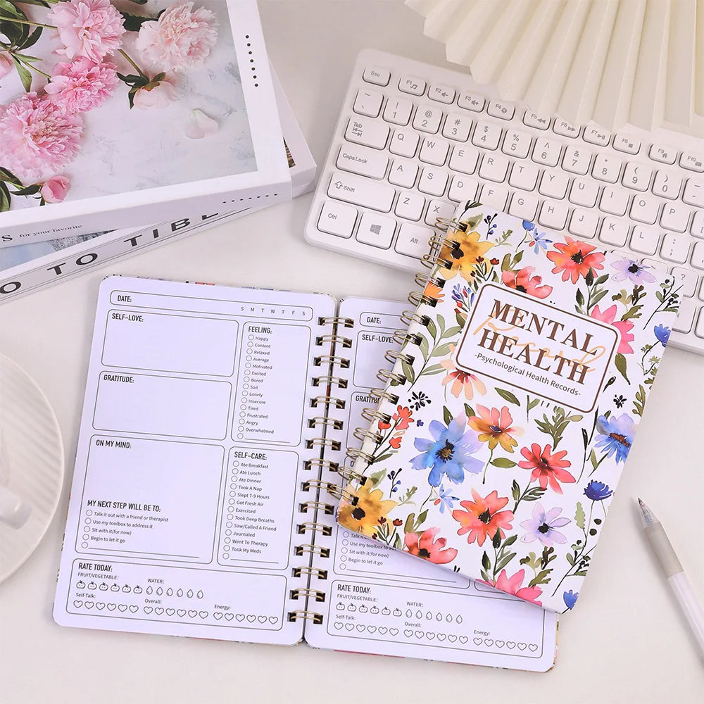 A5 Mental Health & Self-Care Planner