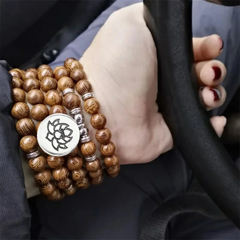 108 Beads Buddhist Mala Bracelet