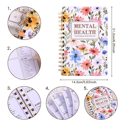 A5 Mental Health & Self-Care Planner