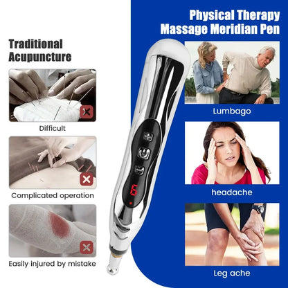 Rechargeable Acupuncture Pen – Pain Relief & Relaxation Therapy