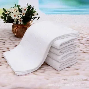 White Cotton Face &amp; Hand Towels