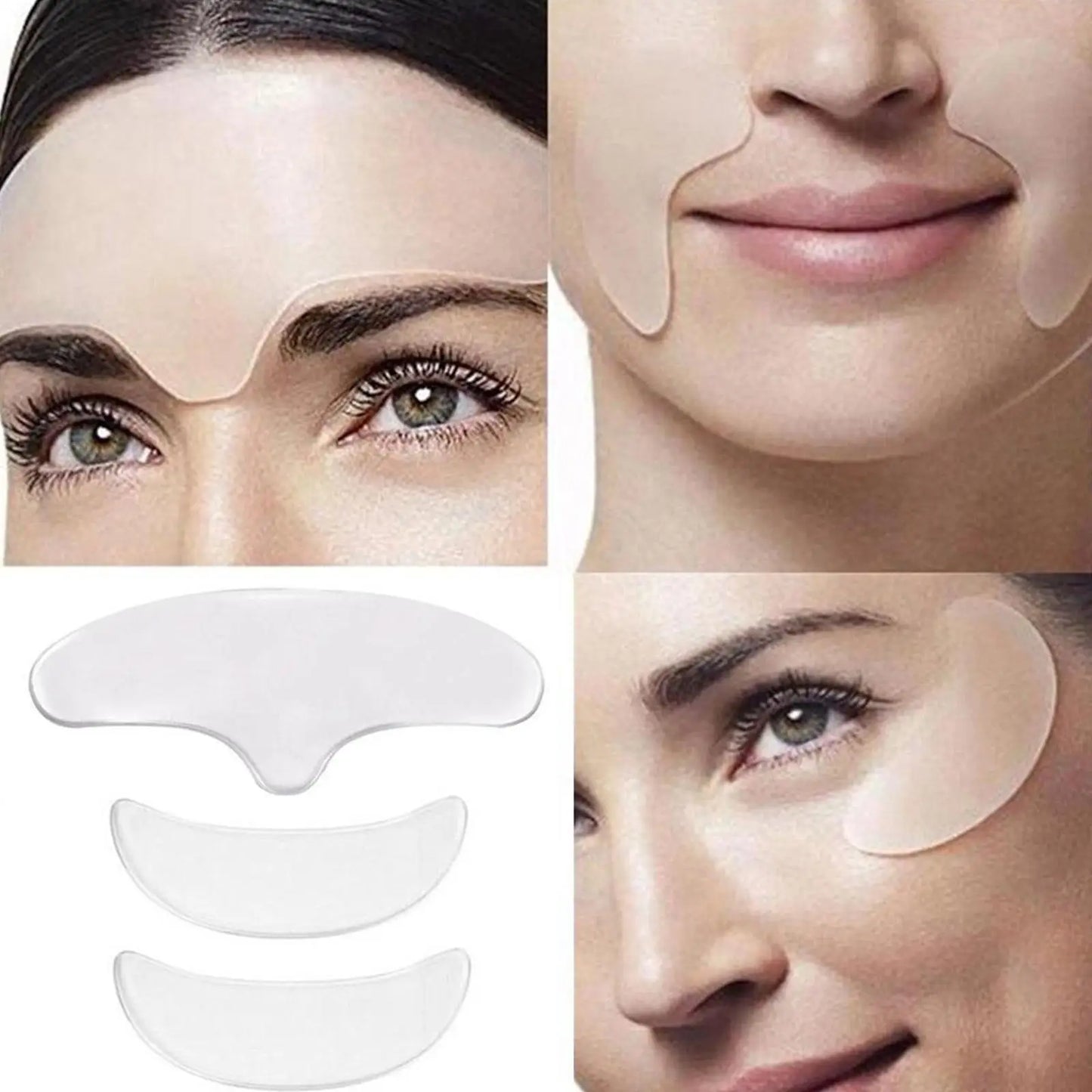 Reusable Anti-Wrinkle Forehead &amp; Eye Patches