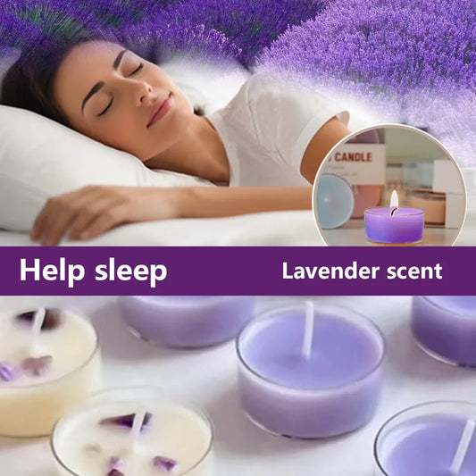 Lavender Sleep Candles – Relaxation, Stress Relief & Aromatherapy