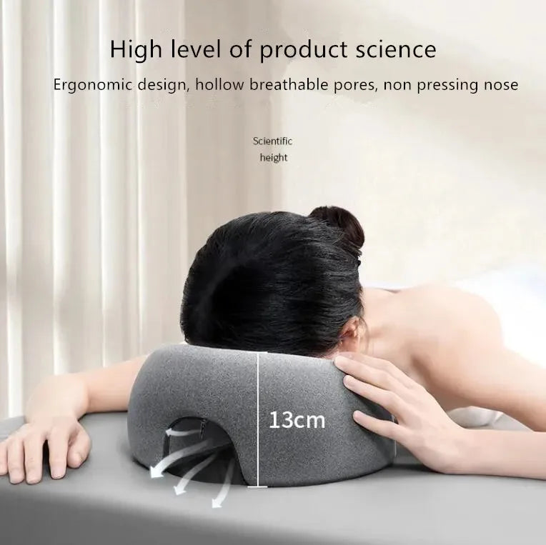 Ergonomic Memory Foam Face Rest Pillow