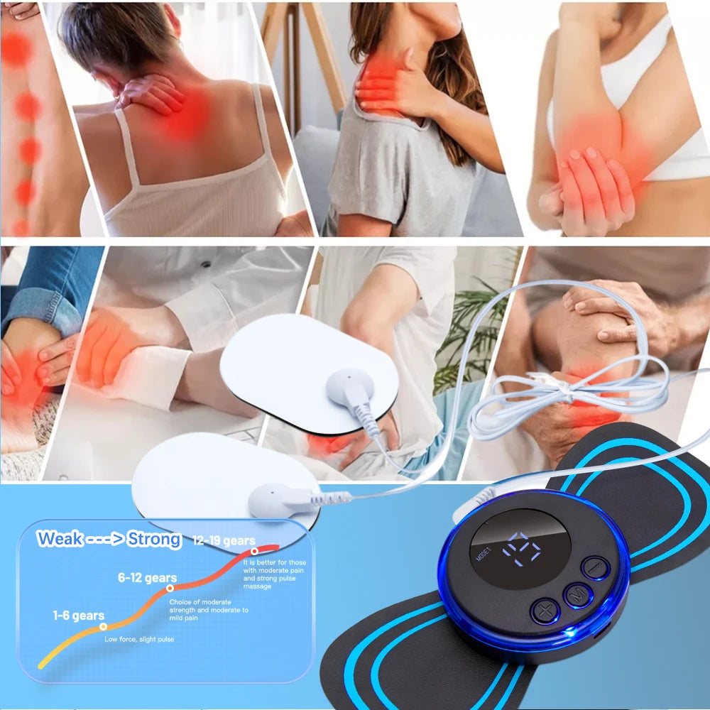 Electric EMS Foot Massager Pad