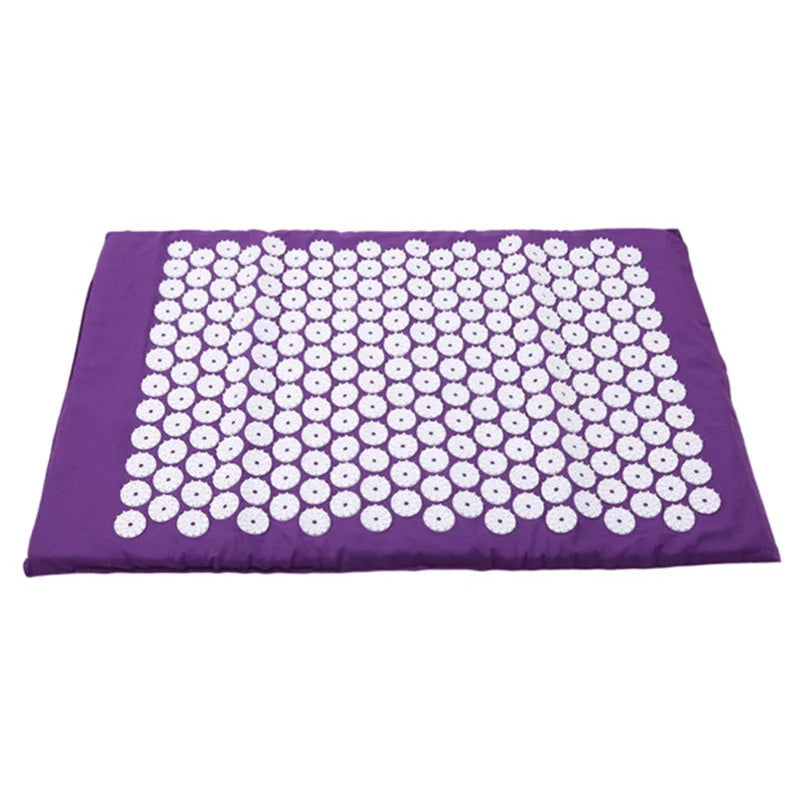 67×42cm Acupressure Yoga Mat &amp; Massage Cushion