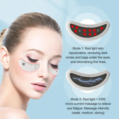 LED Red Light Eye Care Therapy EMS Massager