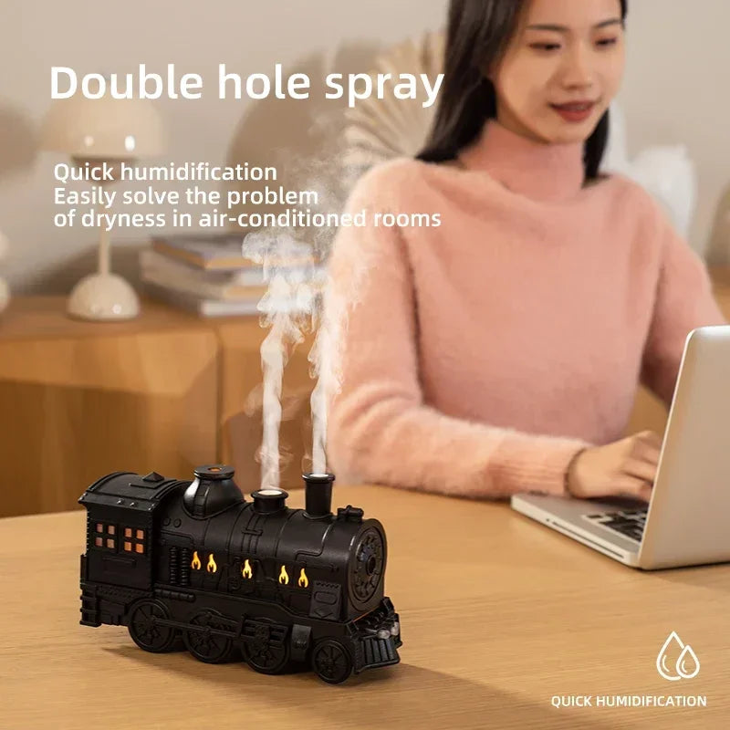 Mini Train-Shaped Aromatherapy Diffuser