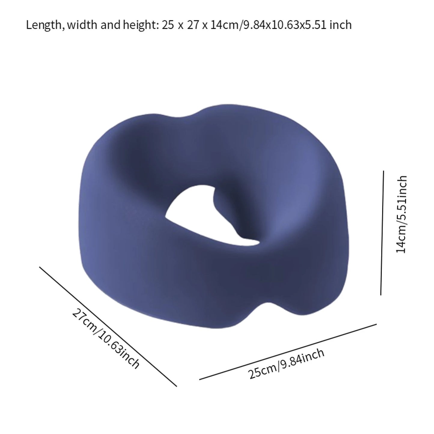 Ergonomic Memory Foam Face Rest Pillow