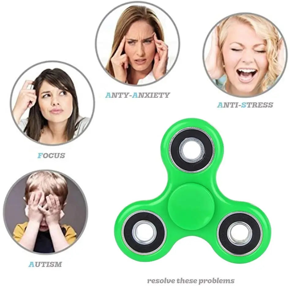 ABS Tri-Spinner Fidget Toy