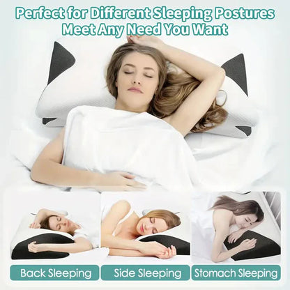 Butterfly Sleep Memory Foam Neck Pillow