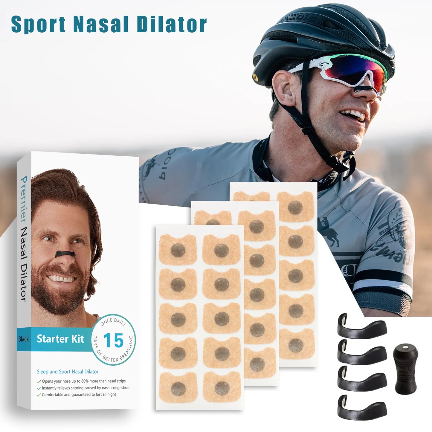 Magnetic Nasal Breathing Dilators