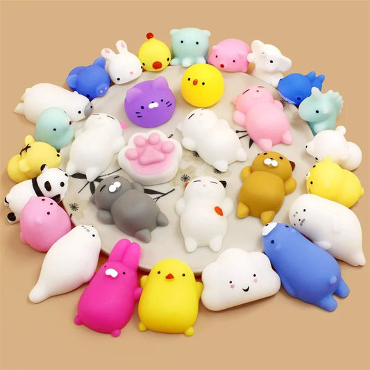 Mochi Squishy Toys – Kawaii Stress Relief & Party Favors