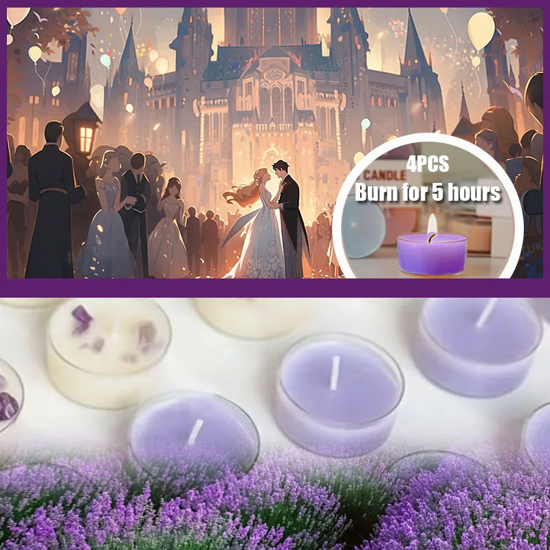 Lavender Sleep Candles – Relaxation, Stress Relief & Aromatherapy