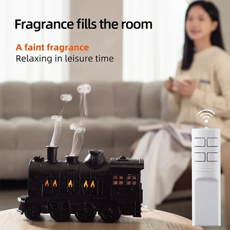 Mini Train-Shaped Aromatherapy Diffuser