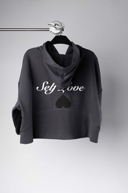 Self Love” Hoodie – Empowerment Grey Edition